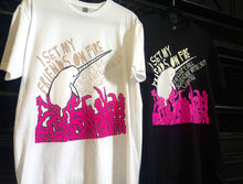 Load image into Gallery viewer, YCSSWL® WHITE & BLACK (SCREEN PRINTED TEE) NEW! (FOR SIGNED OPTION READ DESCRIPTION)