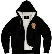Load image into Gallery viewer, Bit Crushed Cobraman Fleece Hoodie