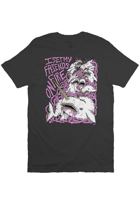 Zombie Narwhals (Black) – Plutonian Clothing