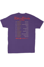 Load image into Gallery viewer, ISMFOF OFFICIAL TOUR SHIRT! (PURPLE RUSH)