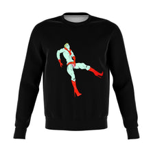 Load image into Gallery viewer, Captain Planet Longest Trip Sweatshirt (Black)