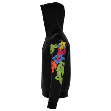 Load image into Gallery viewer, Drunken Elephant Fashion Zip-Up Hoodie