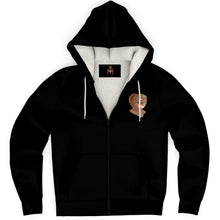 Load image into Gallery viewer, Bit Crushed Cobraman Fleece Hoodie