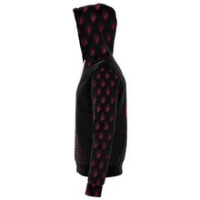 Load image into Gallery viewer, Pussyclops Clastic Zip-Up Hoodie