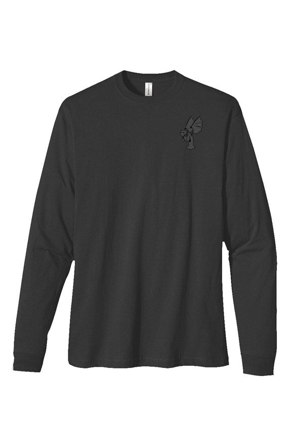 Grey Winged Manatee Long-Sleeve (Embroidered)