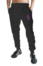 Load image into Gallery viewer, Elephant Ghost Embroidered joggers (Charcoal Grey)
