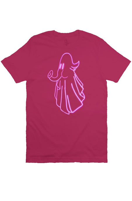 Neon Elephant Ghost Shirt (Fuchsia) 