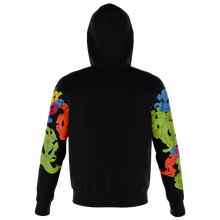 Load image into Gallery viewer, Drunken Elephant Fashion Zip-Up Hoodie
