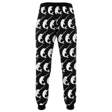Load image into Gallery viewer, 8bit Narwhal Pattern Joggers
