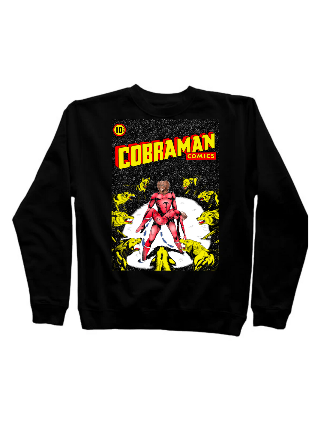 COBRA MAN COMICS (SURROUNDED) Independent Mid Weight Sweatshirt (ULTRA RARE)