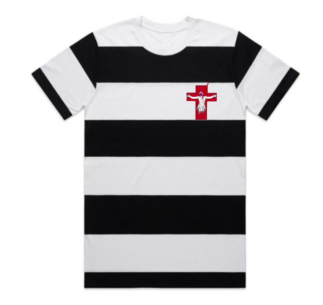 Lilith Embroidered Wide Stripe Tee (NEW!)