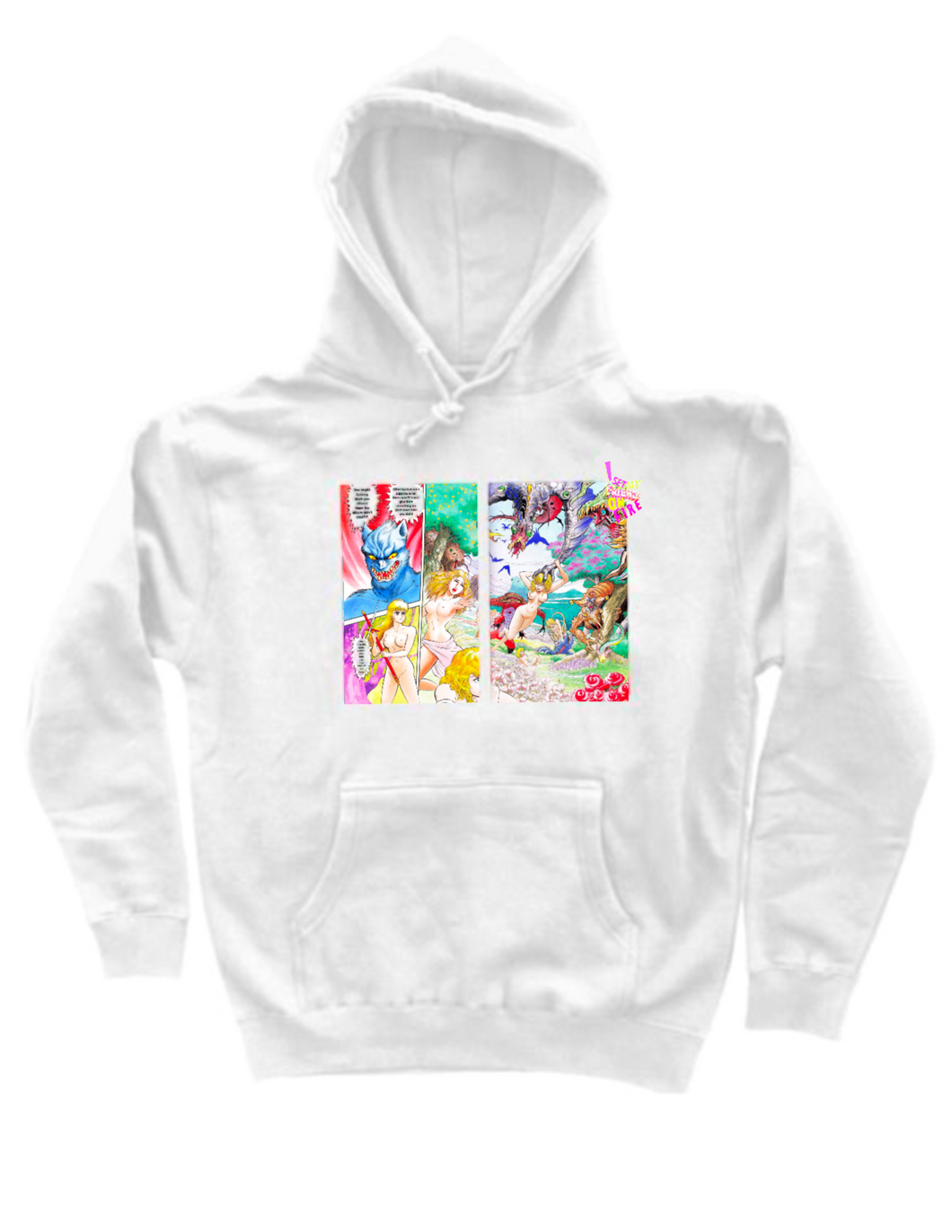 Beauty & The Beastialty ® Embroidered (ISMFOF) Hoodie