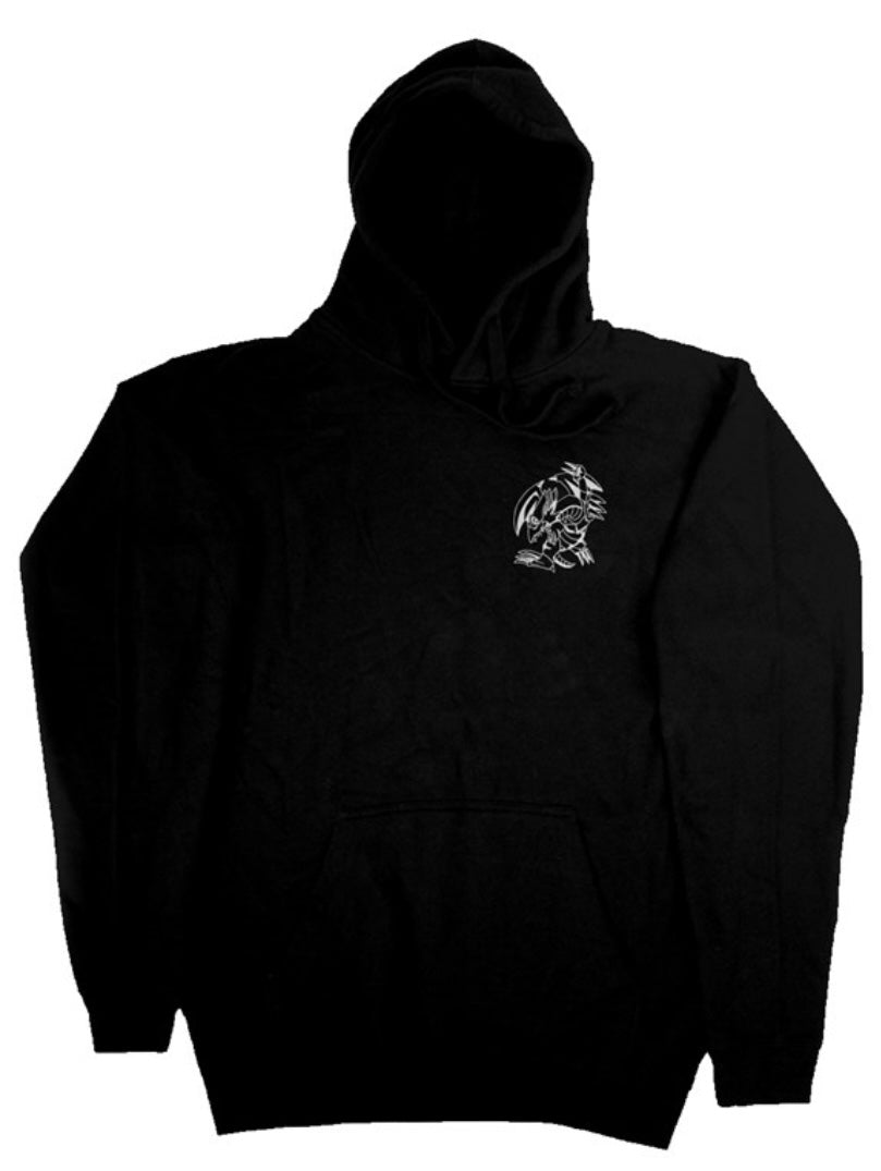 Blue Eyes White Dragon (TOON)  (Embroidered Logo) | Pullover Hoodie